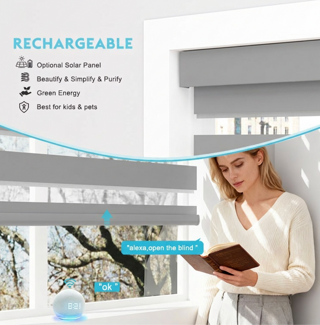 Smart Blackout Day & Night Blinds