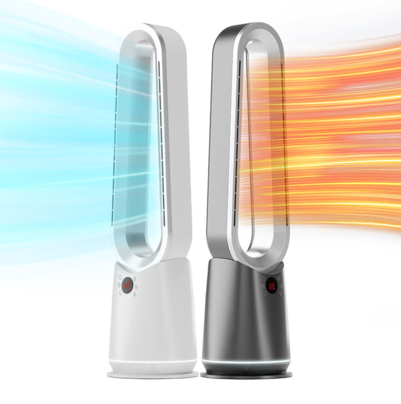 Smart Bladeless Tower Fan