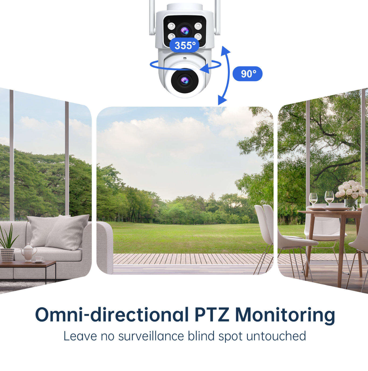 AI 4K Dual-Lens Security Camera