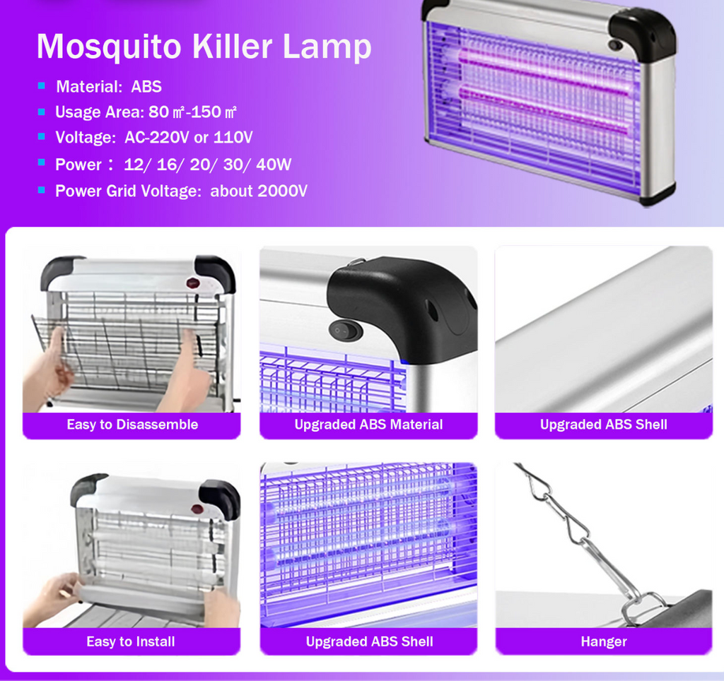 Smart UV Mosquito Zapper
