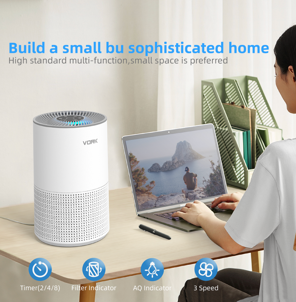H13 HEPA 4-Stage Air Purifier
