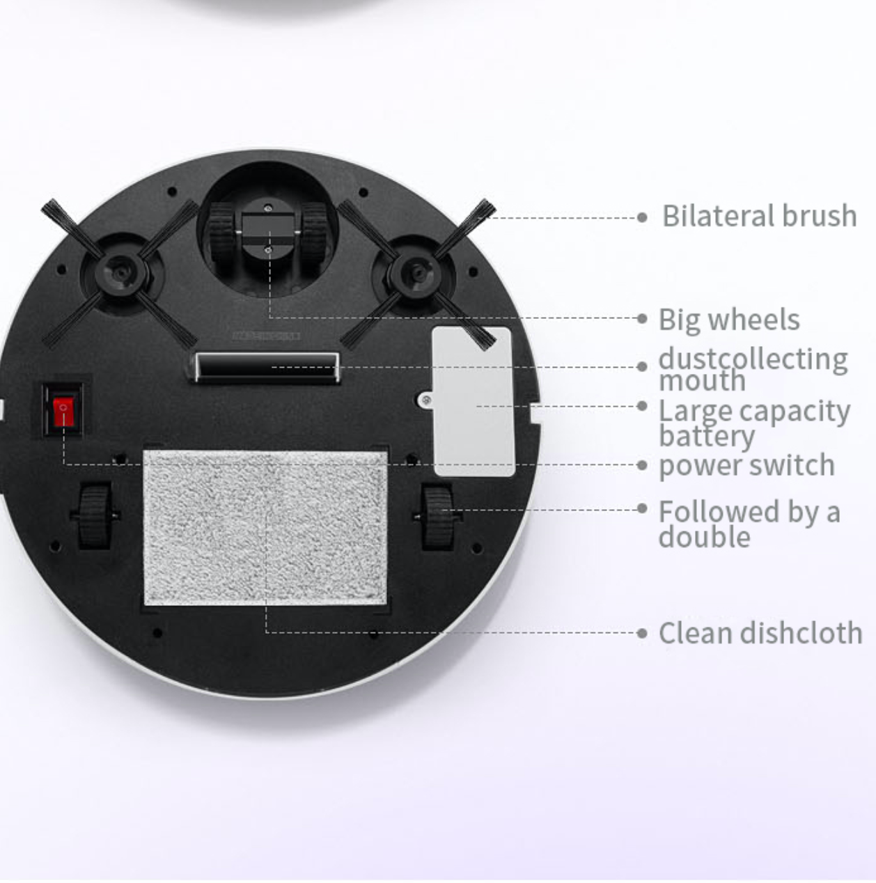 Smart Robot Vacuum & Floor Cleaner