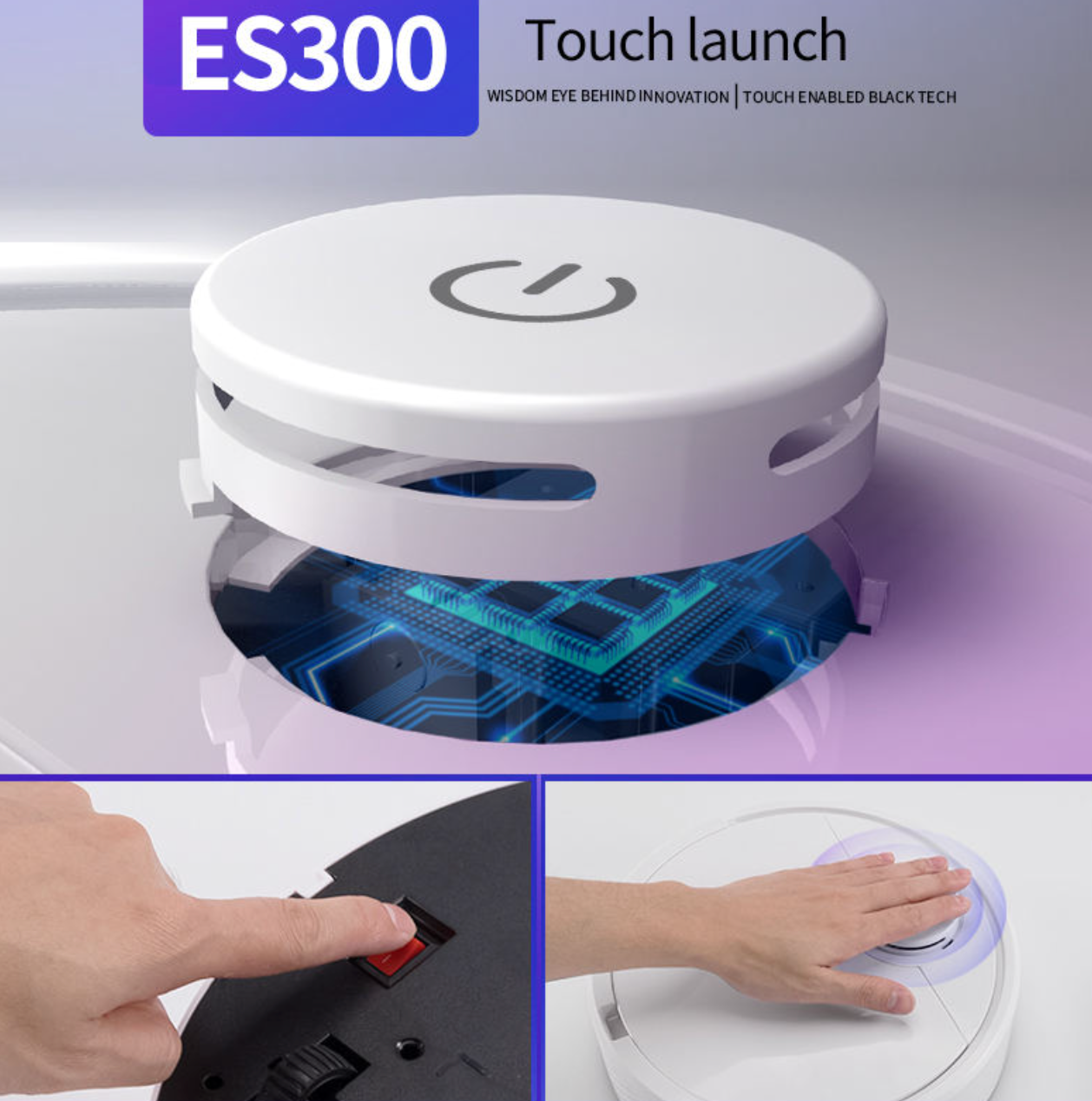 Smart Robot Vacuum & Floor Cleaner